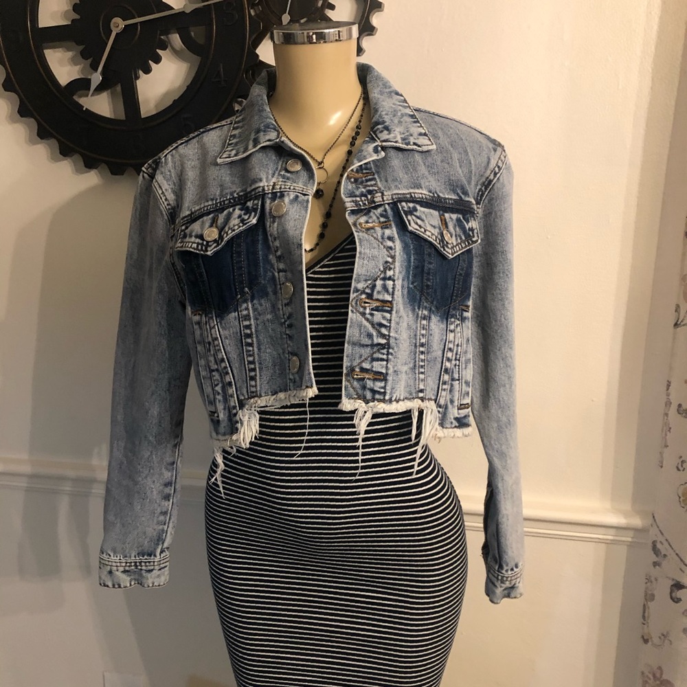 NWOT. Jean jacket by S8 Signature